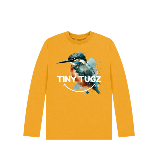 Mustard Printed Kids T-Shirt