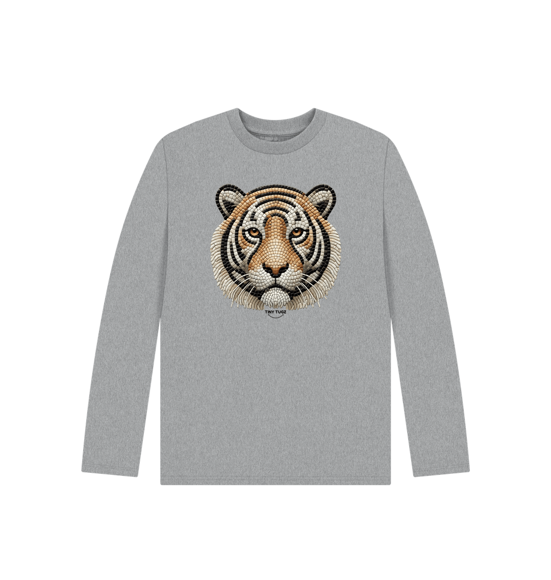 Athletic Grey Printed Kids T-Shirt