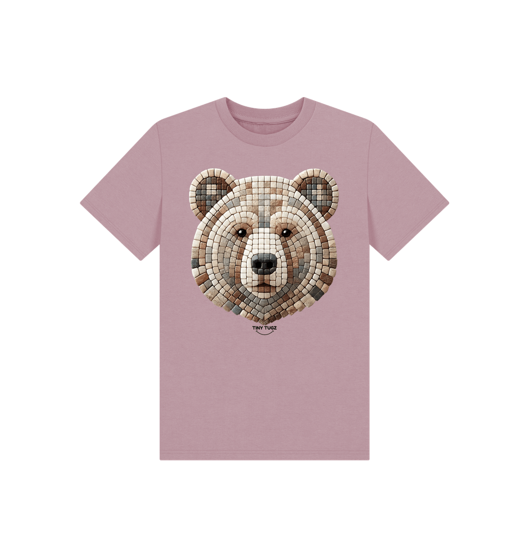 Mauve Printed Kids T-Shirt