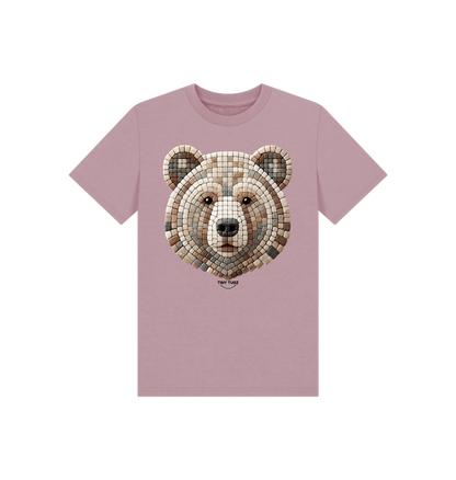 Mauve Printed Kids T-Shirt