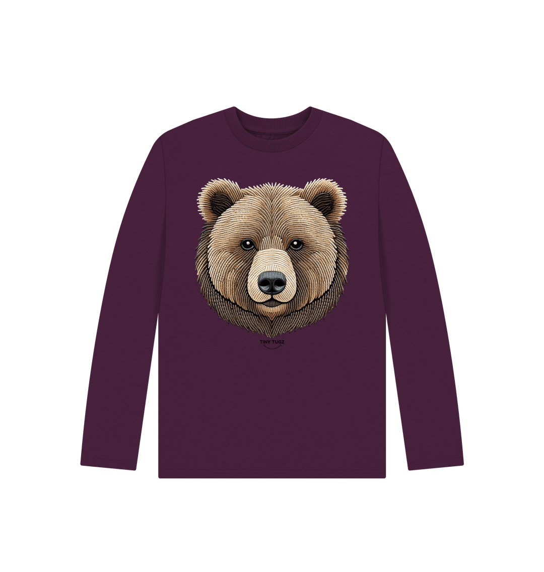 Purple Printed Kids T-Shirt