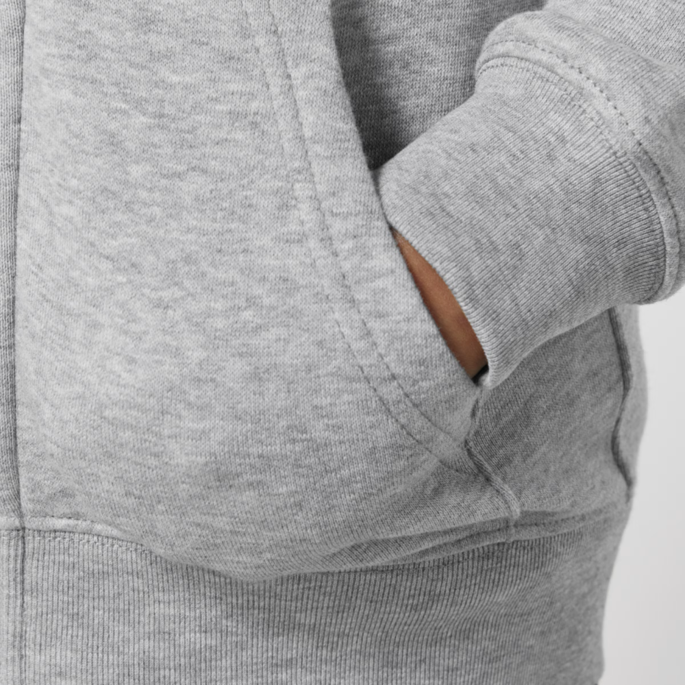 Tiny Tugz™ 100% Organic Cotton Kids Tracksuit – Stripe Logo – Grey