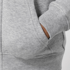 Tiny Tugz™ 100% Organic Cotton Kids Tracksuit – Stripe Logo – Grey