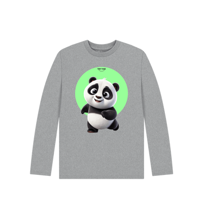 Athletic Grey Printed Kids T-Shirt
