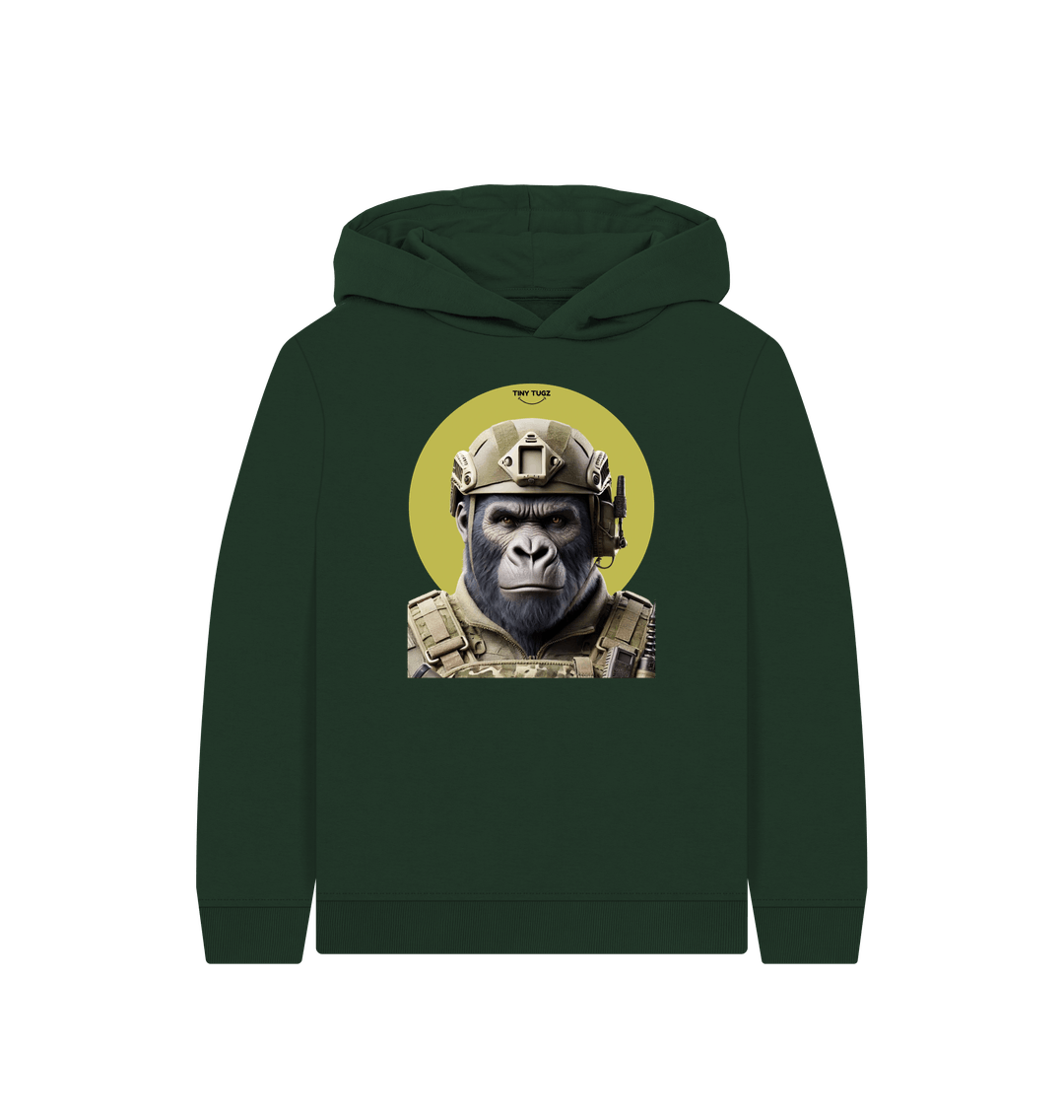 Evergreen Printed Kids Hoodie