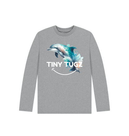 Athletic Grey Printed Kids T-Shirt