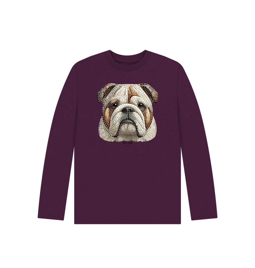 Purple Printed Kids T-Shirt