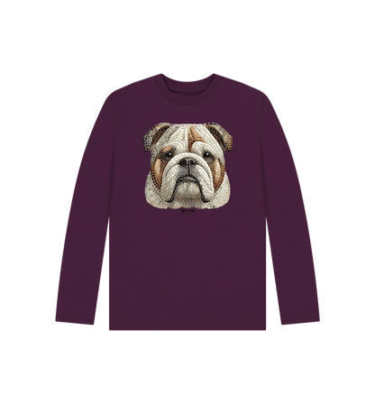 Purple Printed Kids T-Shirt