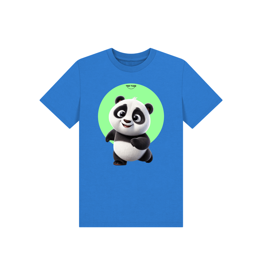 Bright Blue Printed Kids T-Shirt