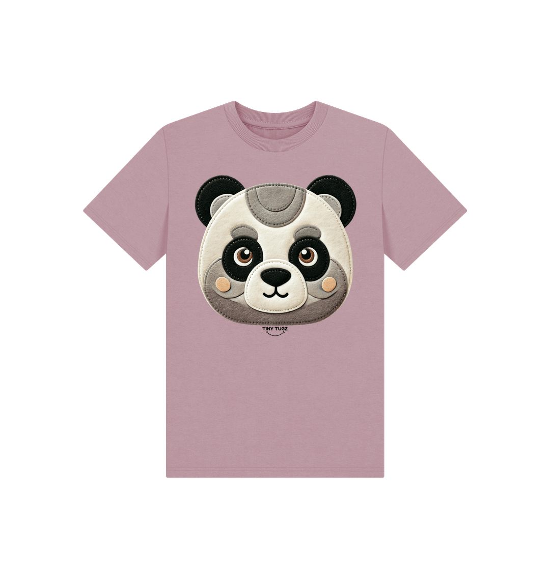 Mauve Printed Kids T-Shirt