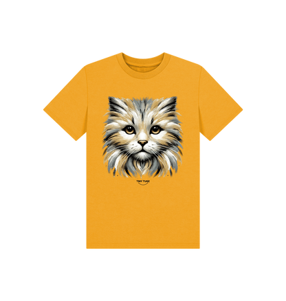 Mustard Printed Kids T-Shirt