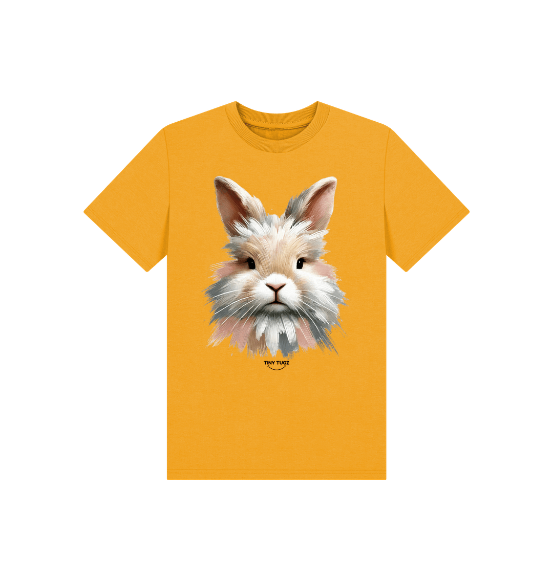 Mustard Printed Kids T-Shirt