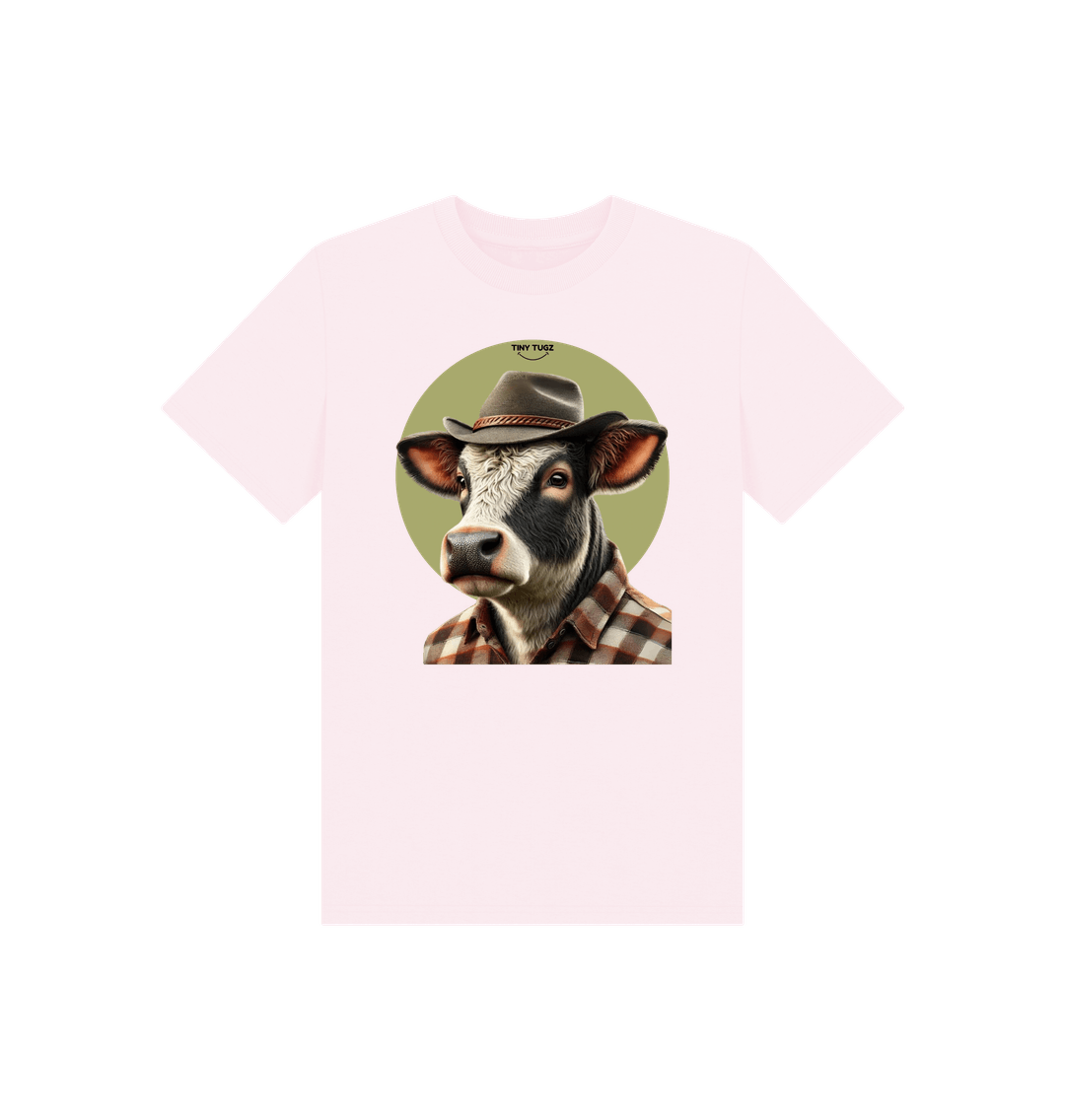 Pink Printed Kids T-Shirt