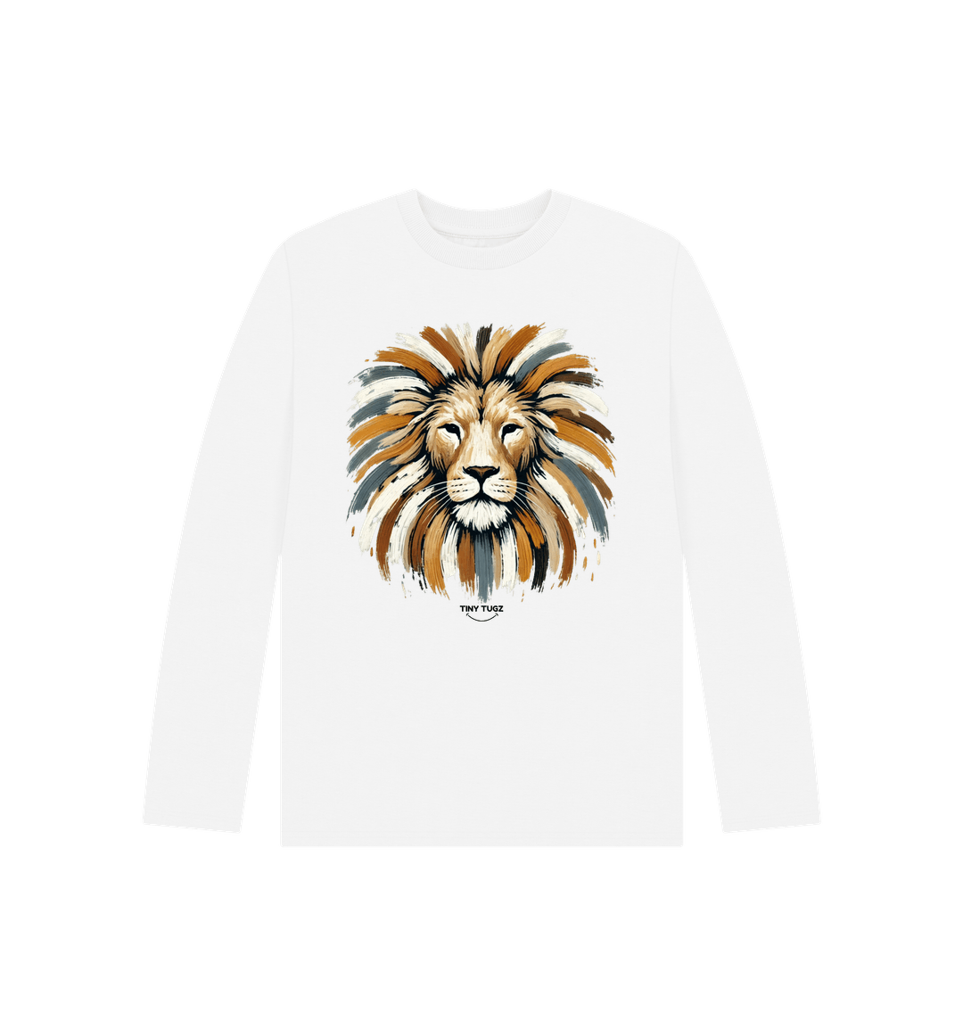 White Printed Kids T-Shirt