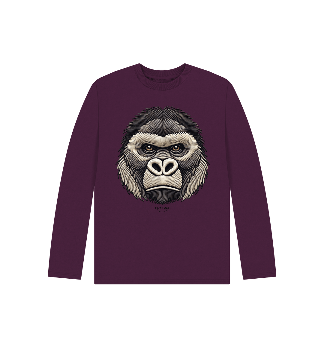 Purple Printed Kids T-Shirt