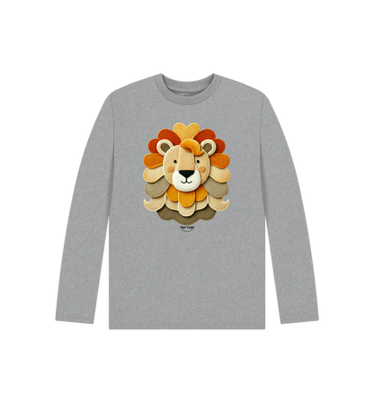 Athletic Grey Printed Kids T-Shirt