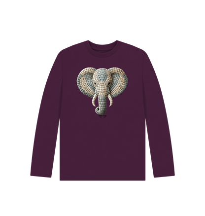 Purple Printed Kids T-Shirt