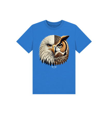 Bright Blue Printed Kids T-Shirt