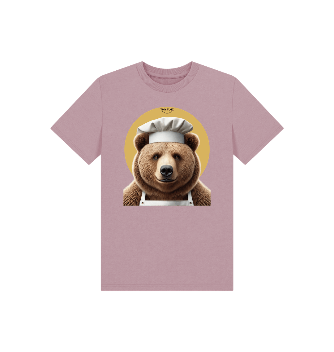Mauve Printed Kids T-Shirt