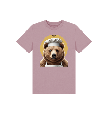 Mauve Printed Kids T-Shirt
