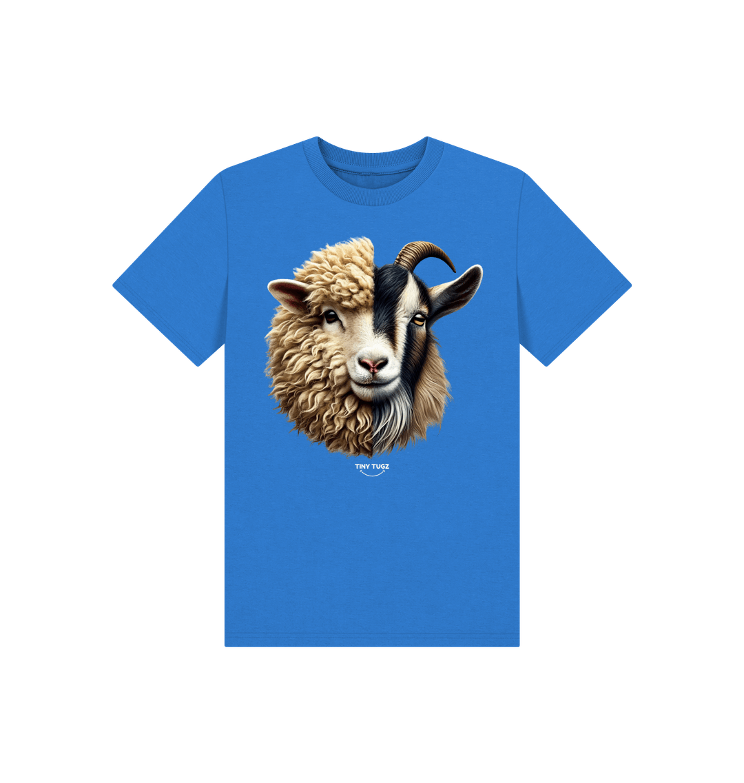 Bright Blue Printed Kids T-Shirt