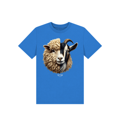 Bright Blue Printed Kids T-Shirt