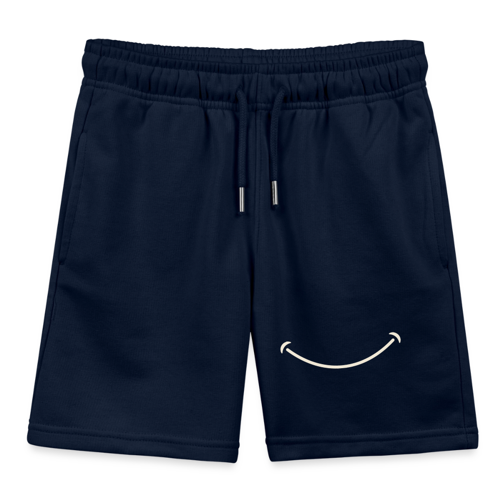 Kids Casual Organic Cotton Set (White T-Shirt + Navy Shorts)