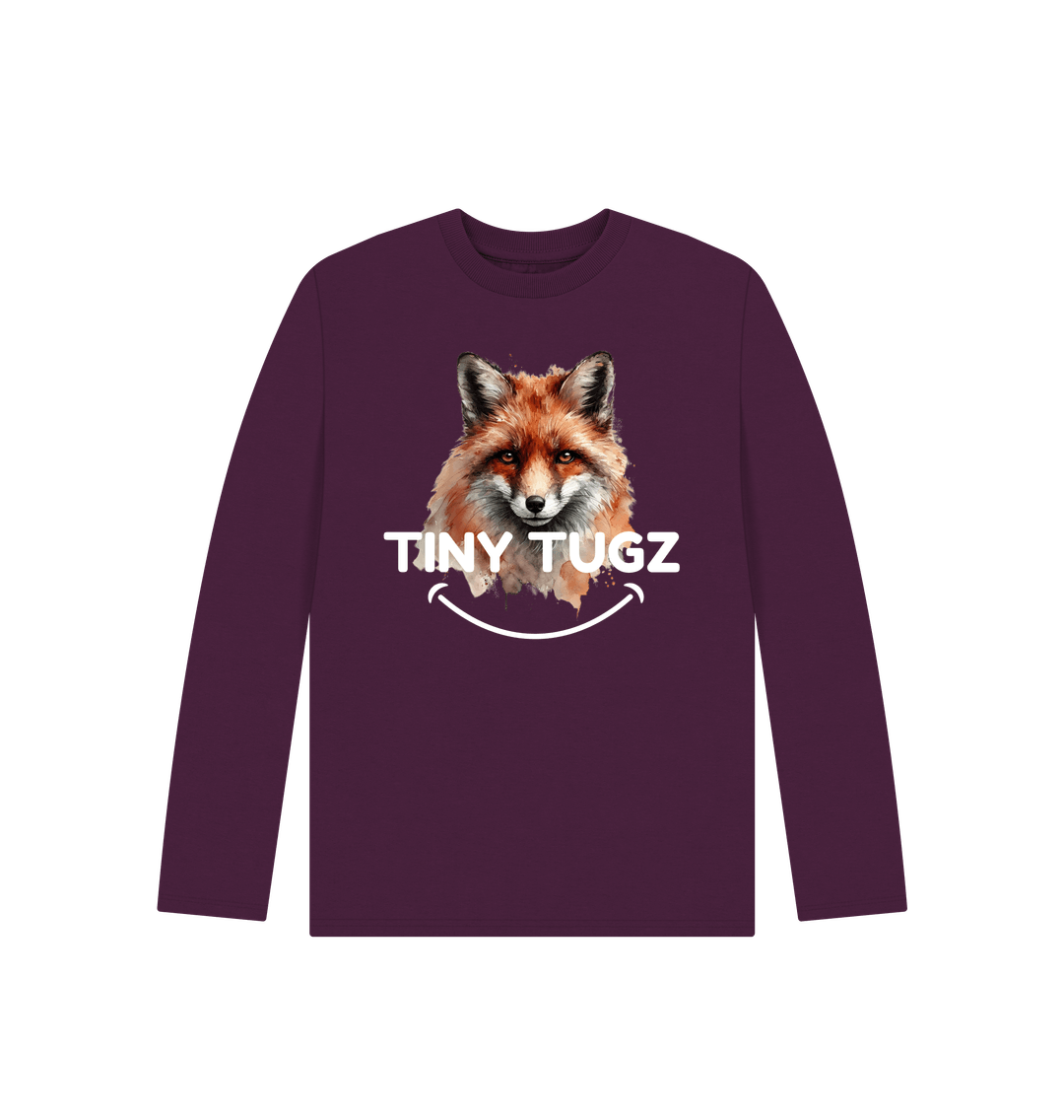 Purple Printed Kids T-Shirt