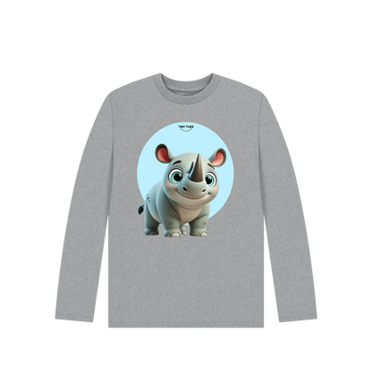 Athletic Grey Printed Kids T-Shirt