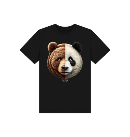Black Printed Kids T-Shirt