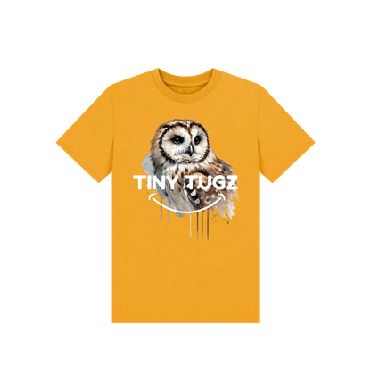 Mustard Printed Kids T-Shirt