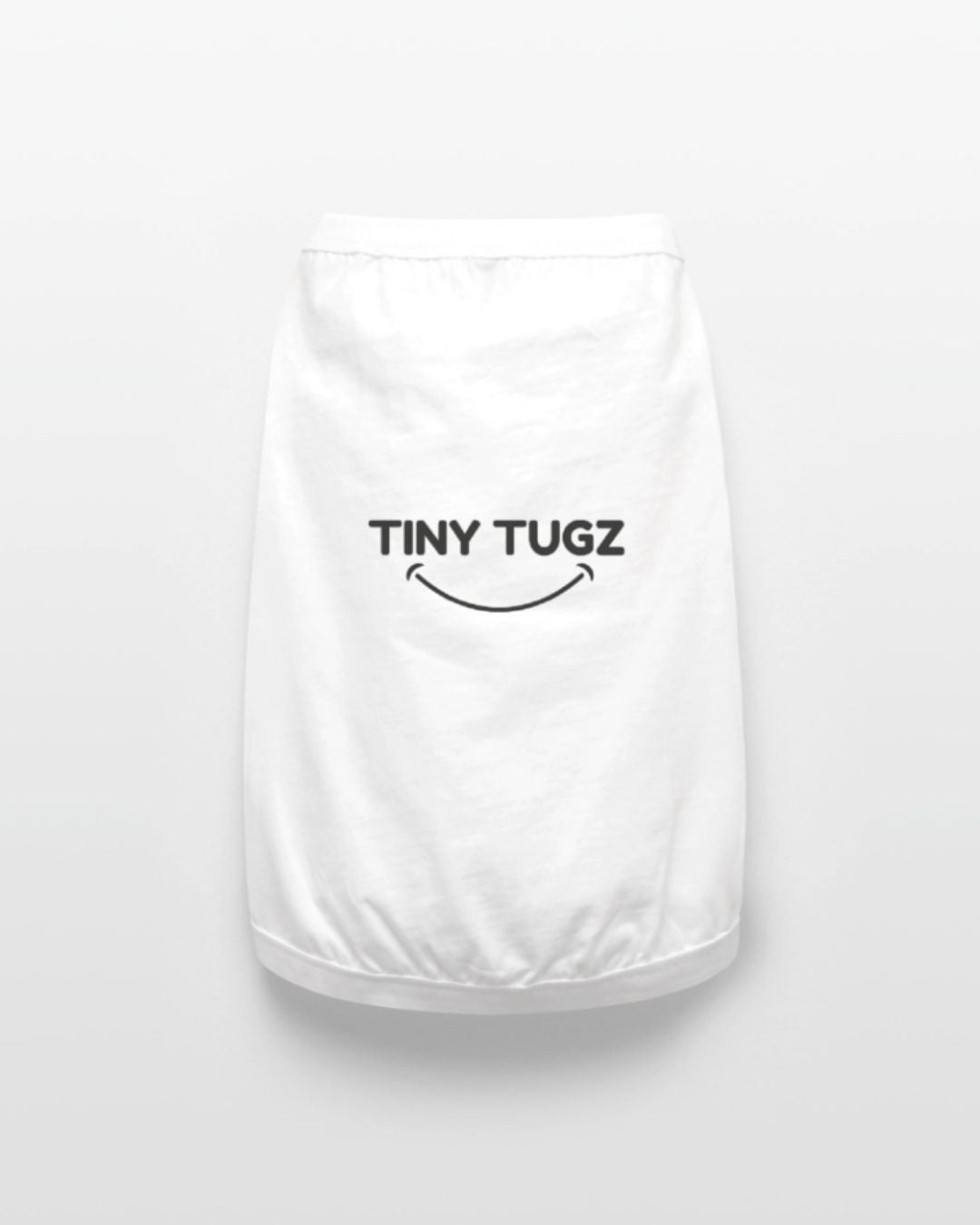 White 100% Organic Cotton Dog T-Shirt