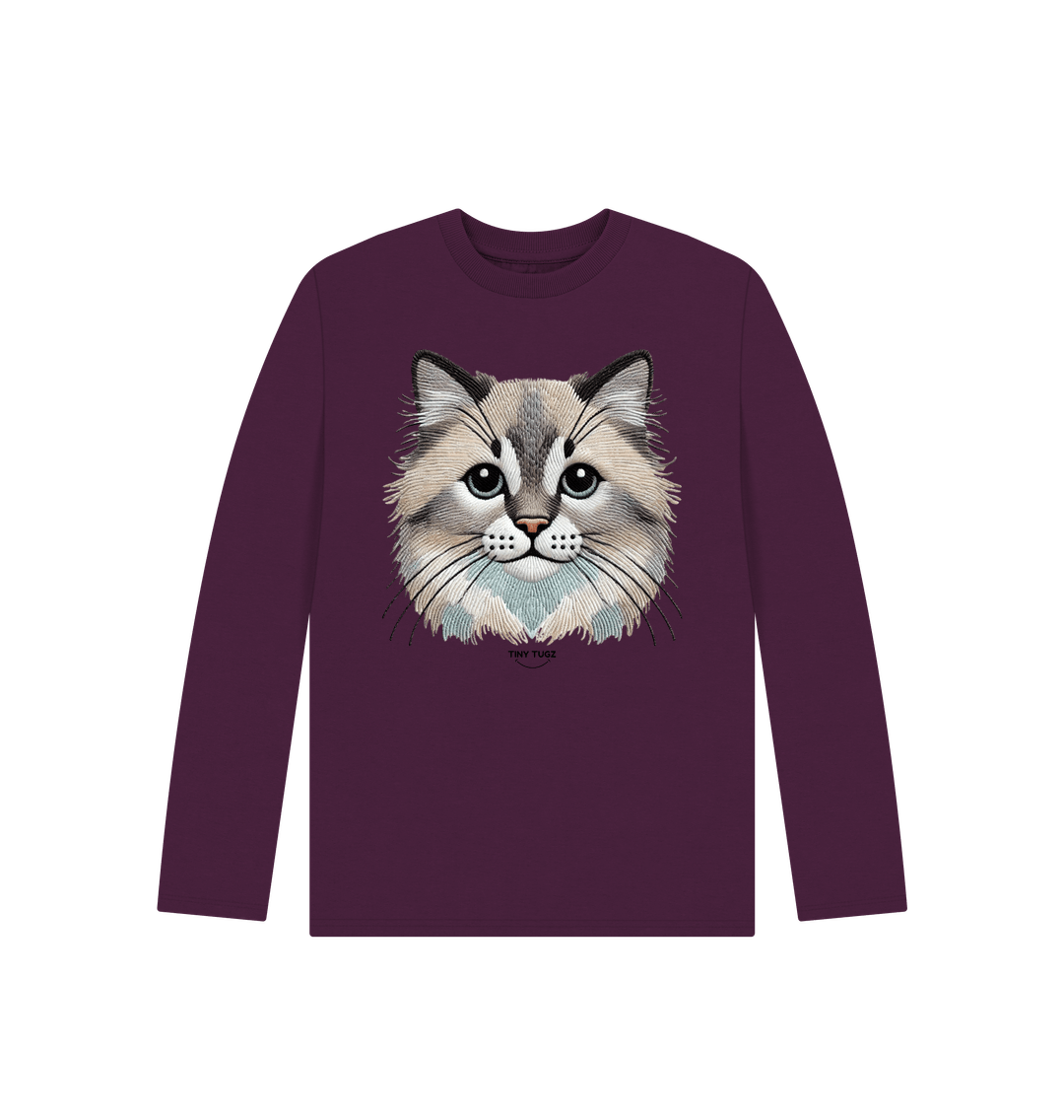 Purple Printed Kids T-Shirt