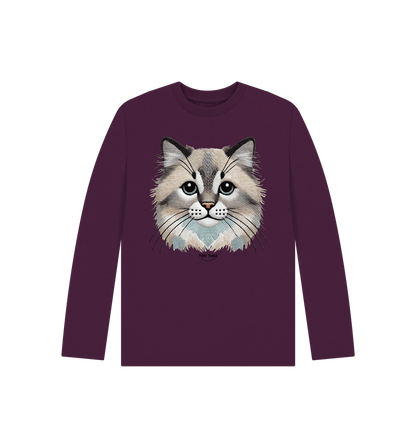 Purple Printed Kids T-Shirt