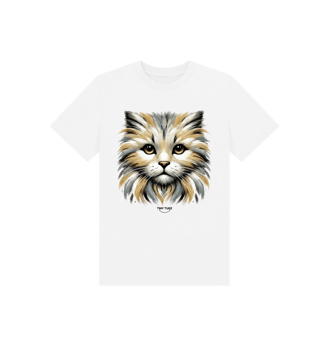 White Printed Kids T-Shirt