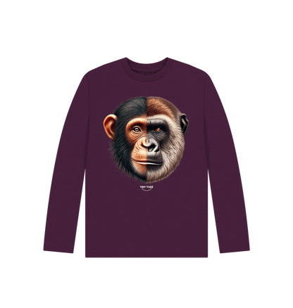 Purple Printed Kids T-Shirt