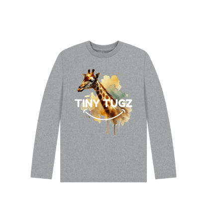 Athletic Grey Printed Kids T-Shirt