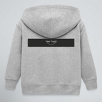 Tiny Tugz™ 100% Organic Cotton Kids Tracksuit – Stripe Logo – Grey