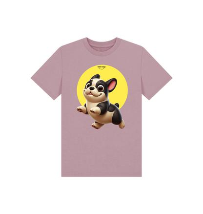 Mauve Printed Kids T-Shirt