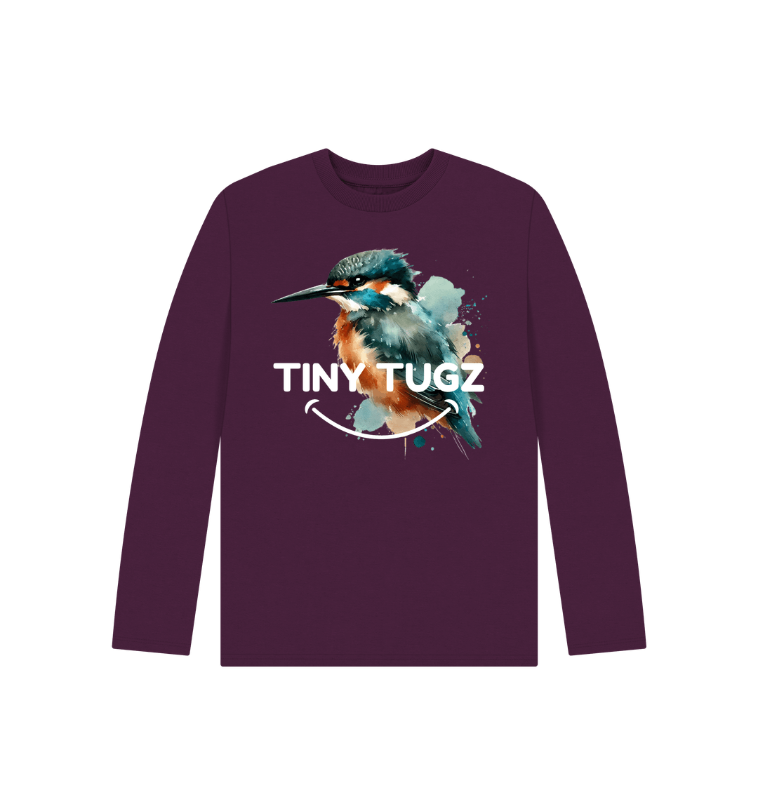Purple Printed Kids T-Shirt