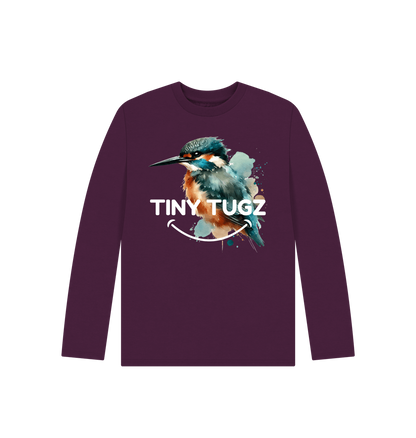 Purple Printed Kids T-Shirt