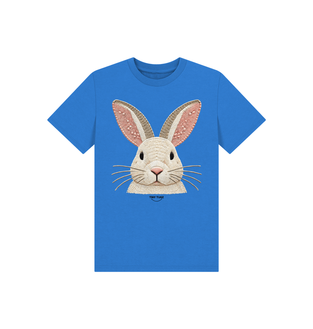 Bright Blue Printed Kids T-Shirt