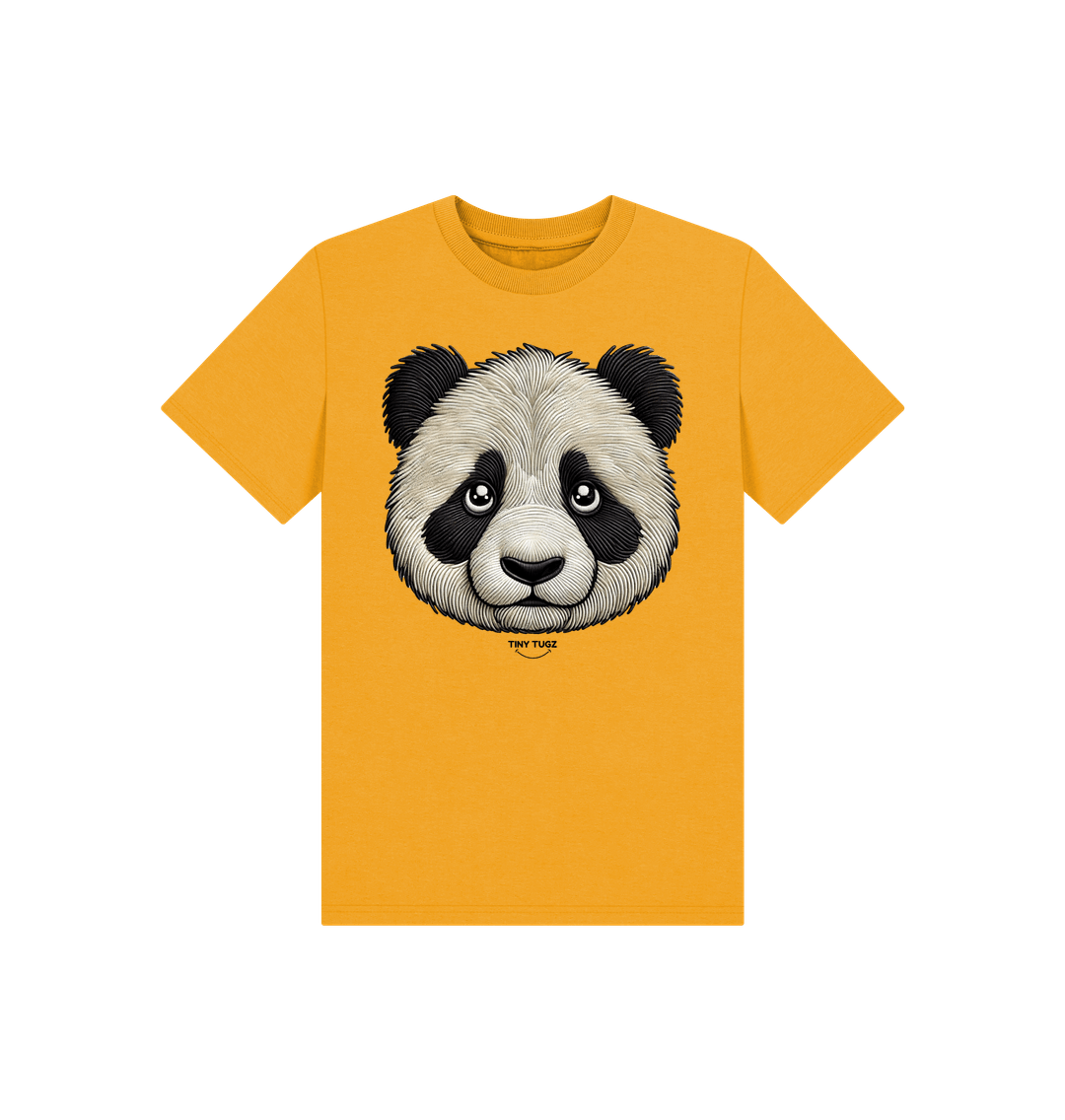Mustard Printed Kids T-Shirt