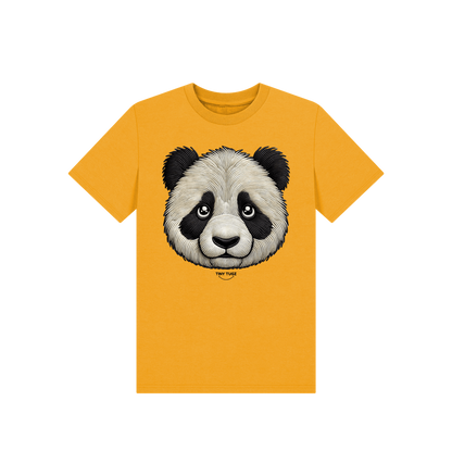 Mustard Printed Kids T-Shirt