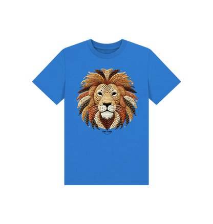 Bright Blue Printed Kids T-Shirt