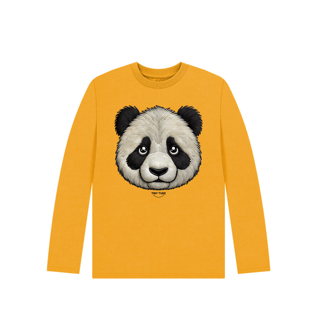 Mustard Printed Kids T-Shirt