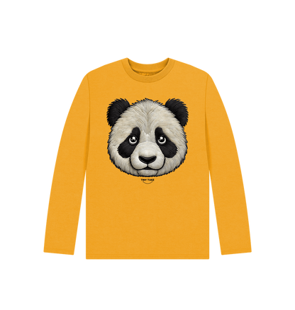 Mustard Printed Kids T-Shirt