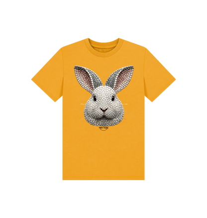 Mustard Printed Kids T-Shirt