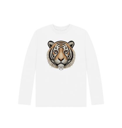 White Printed Kids T-Shirt