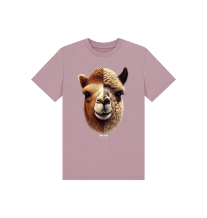 Mauve Printed Kids T-Shirt